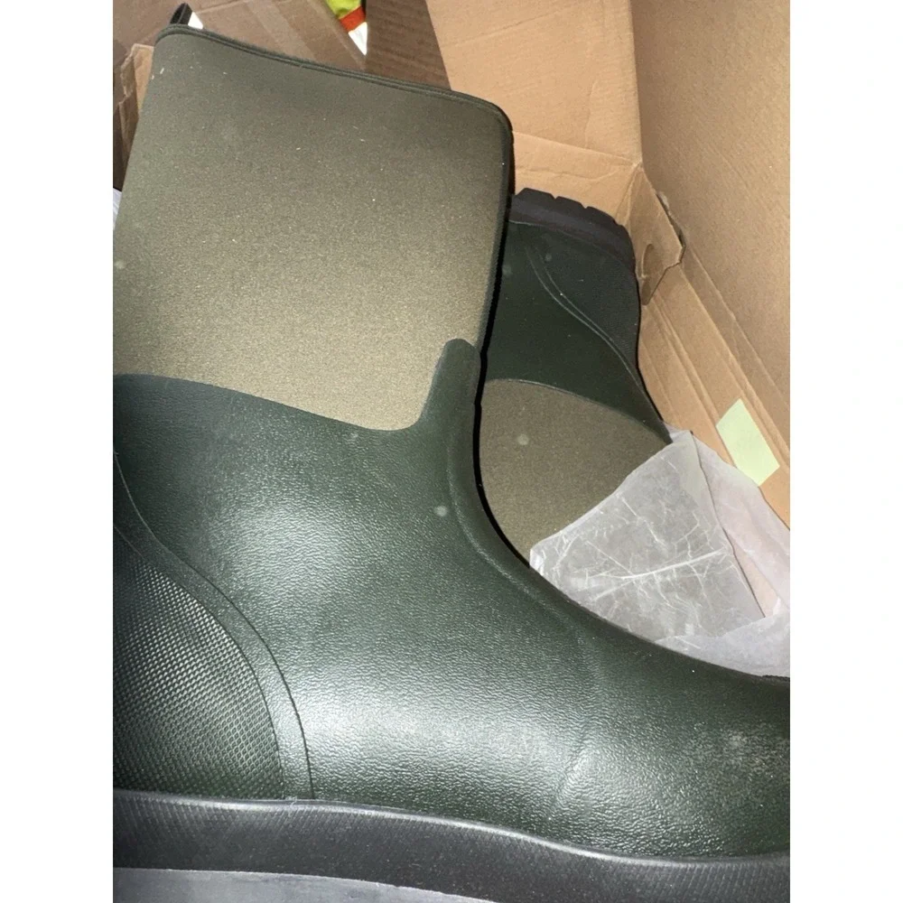 The Original Muck Boot Company Chore Tall Rubber Boots Moss‎ Green Men Size 13M